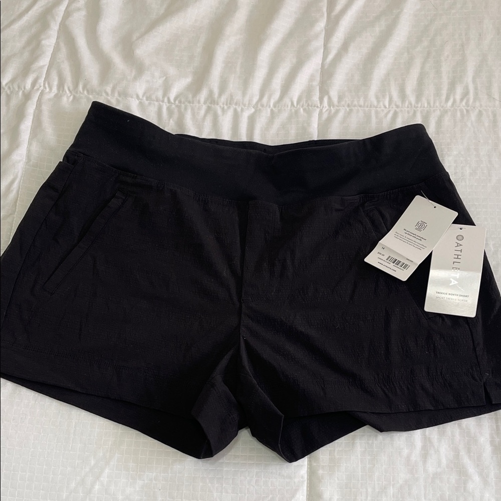 Athleta Women's Classic Black Athletic Shorts